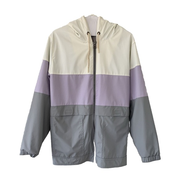 Vintage Jackets & Blazers - Original Weatherproof Vintage Women's Hooded Windbreaker Jacket Size Large Read